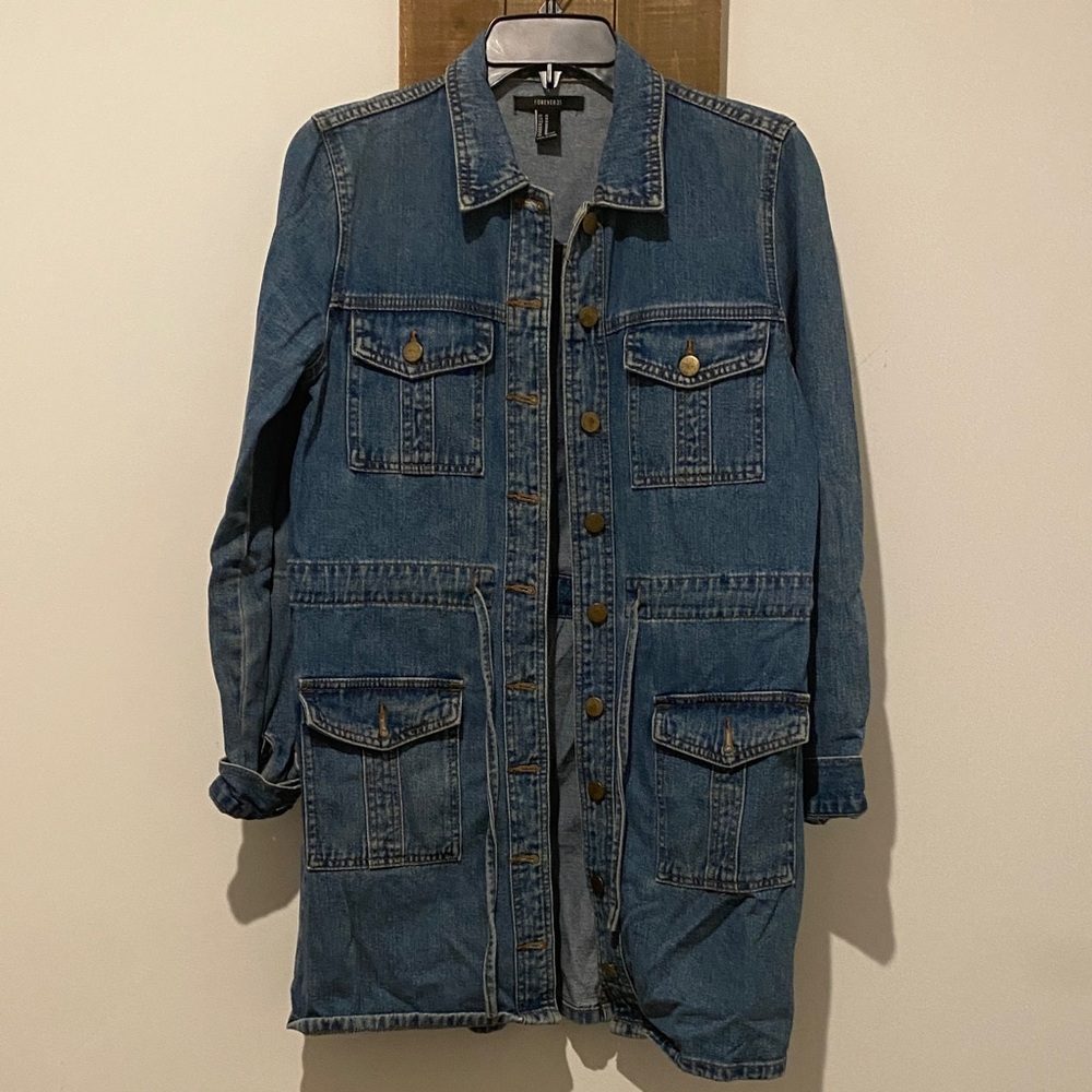 Forever 21 Blue Denim Jacket